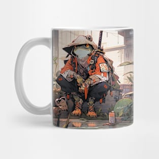 Samurai Frog Mug